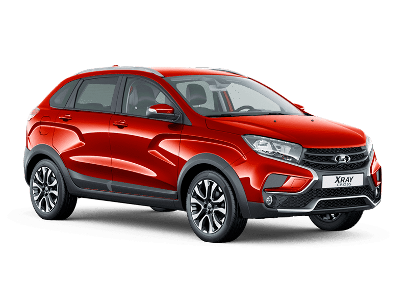 Купить Lada Xray Cross в Краснодаре - Красный "Красный сплав" (136) - металлик