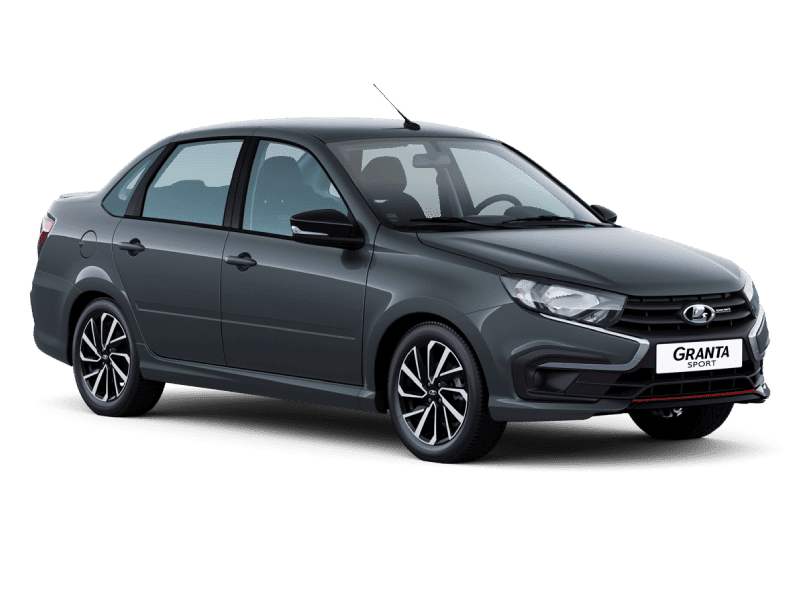Купить Lada Granta Sport Седан в Краснодаре - СЕРЕБРИСТО-ТЕМНО-СЕРЫЙ "БОРНЕО" (633) - МЕТАЛЛИК
